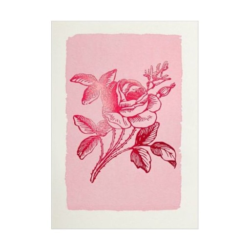 [AV-MC-AP376] Mini Card-Rose