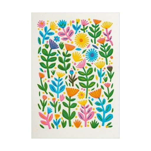 [AV-MC-AP381] Mini Card-Flower Pattern