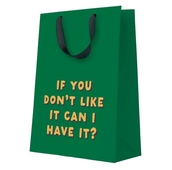 [OD-XWBL-OD12266] Gift Bag Large-If you Don't Like It Can I Have It