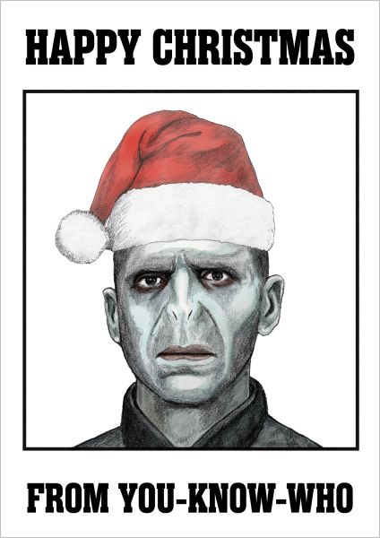 [QG-XC-013] Card-Oldermort Christmas