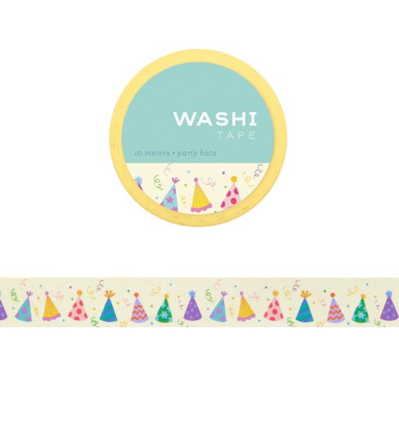 [GO-SS-WT180] Washi Tape-Party Hats