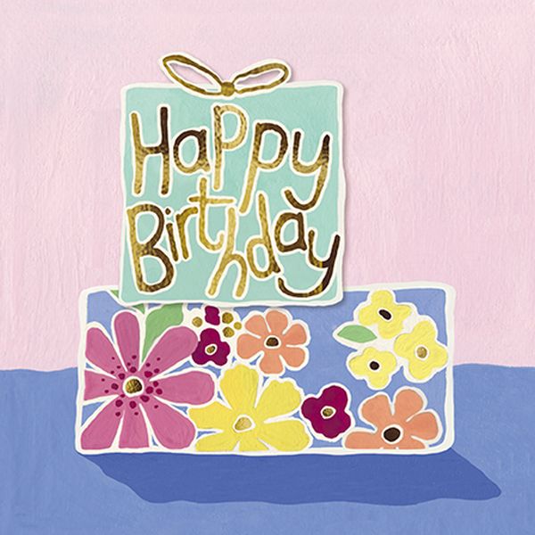 [GB-C-LEM0008] 3D Foil Card-Birthday Presents