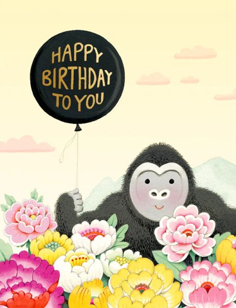 [JJ-C-168] Foil Card-Shy Gorilla