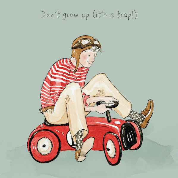 [AM-ATM1640] Card-Don't Grow Up Male