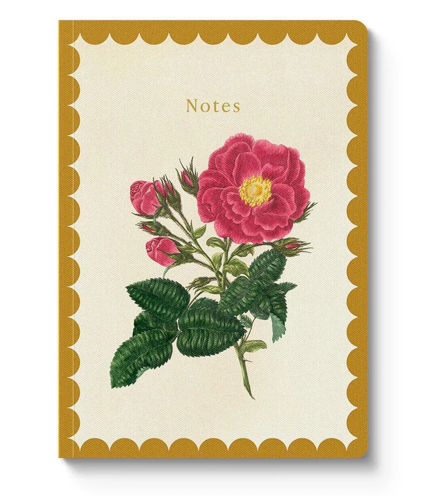 [OD-SN-KA-3-A5-12902] Kaleido A5 Textured Soft Cover Notebook-Drift Rose