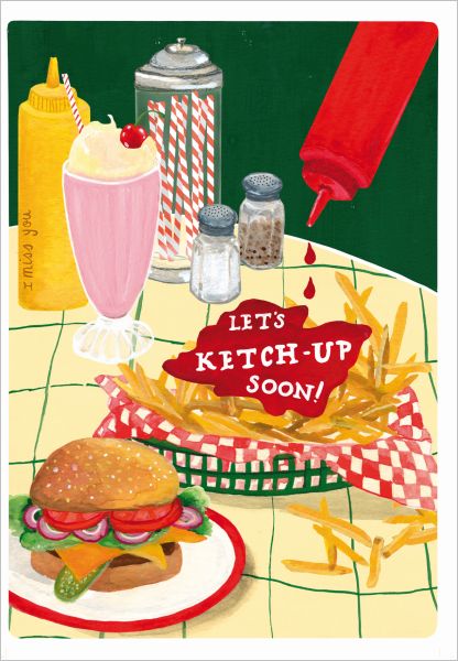 [RD-C-LV094] Card-Ketchup