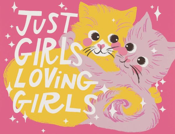 [RC-C-DYL3073] Card-Just Girls