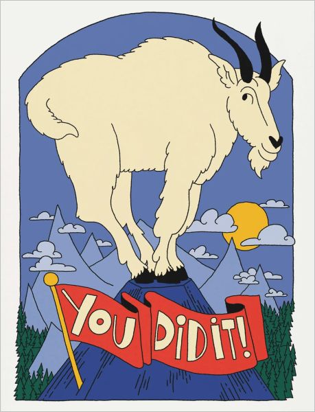 [RC-C-FIS3118] Card-Proud Goat
