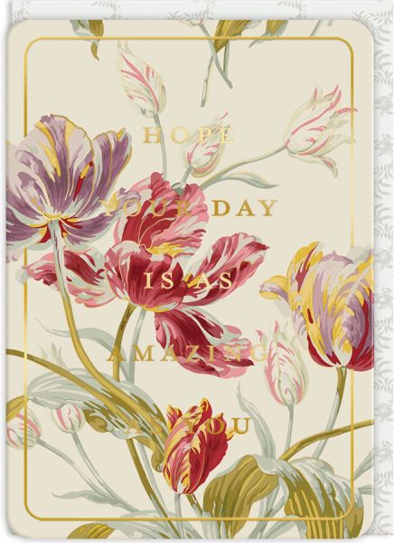 [LA-C-13142] Laura Ashley Foil Card-Gosford
