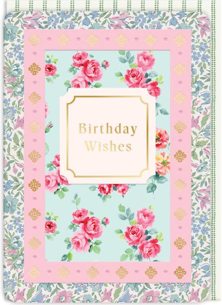 [LA-C-13150] Laura Ashley Foil Card-Albertine