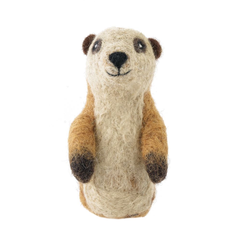 [GI-FP-AW001] Finger Puppet-Felt Meerkat