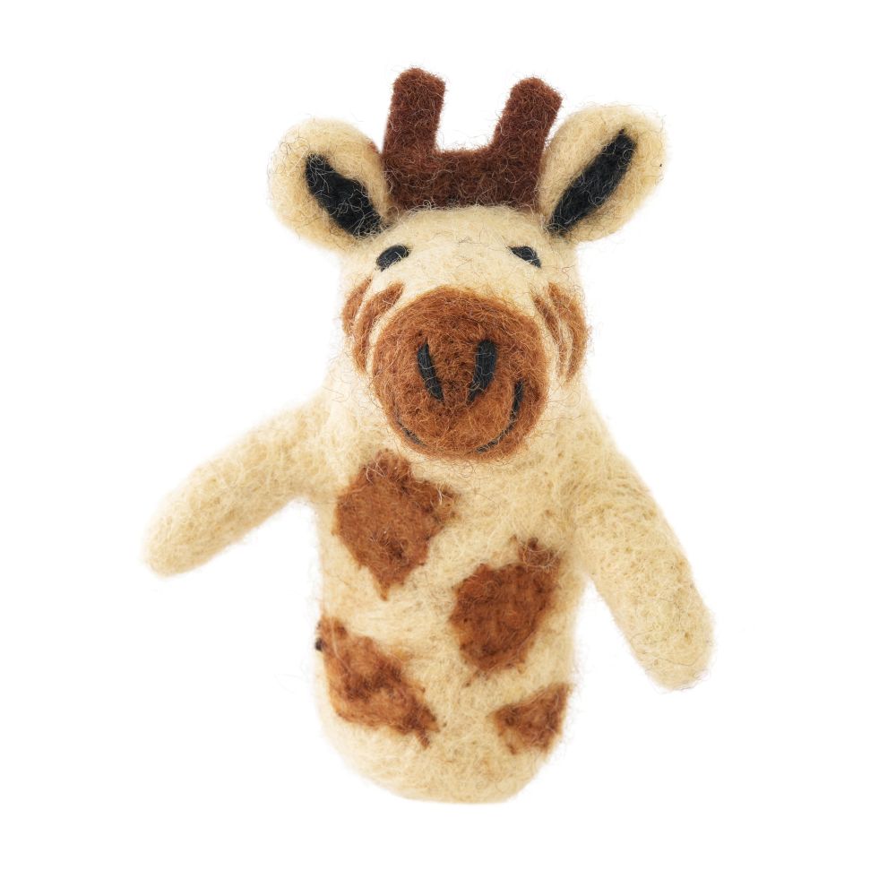 [GI-FP-AW008] Finger Puppet-Felt Giraffe