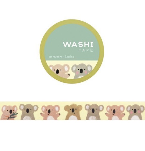 [GO-SS-WT205] Washi Tape-Koalas