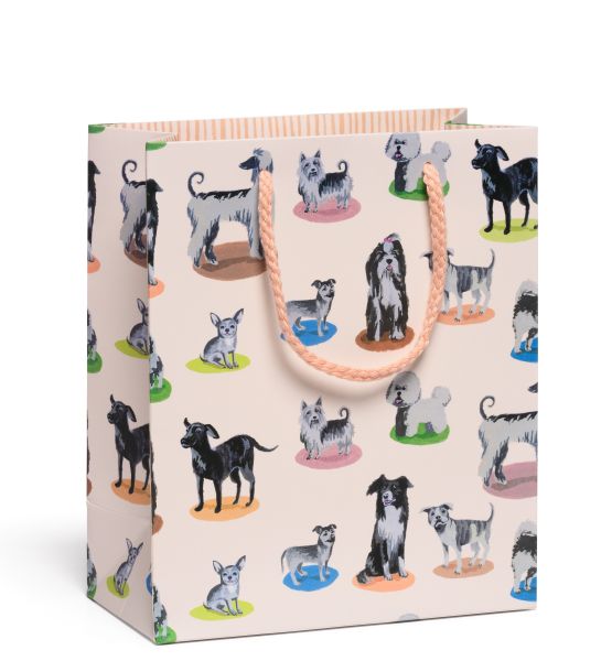 [RC-W-WBM-KRL3184] Gift Bag Medium-Doggies