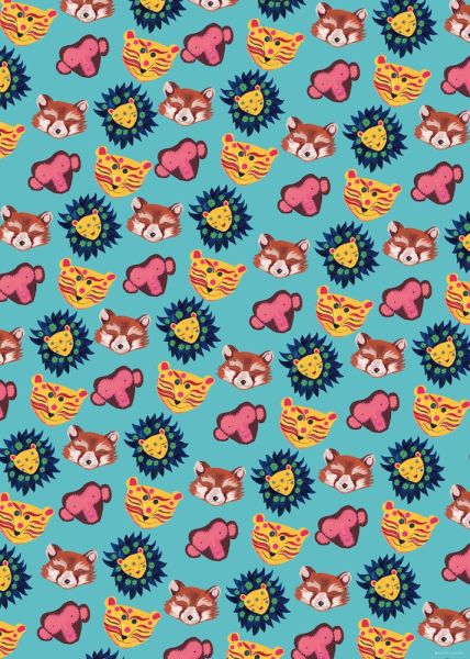 [HC-W-015] Wrap-Animal Carnival