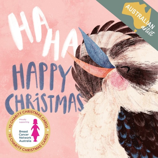 [VE-XCP26009] Christmas Card Wallet-BCNA-Laughing Kookaburra