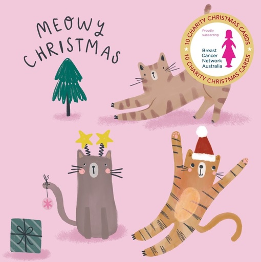 [VE-XCP26011] Christmas Card Wallet-BCNA-Meowry Christmas