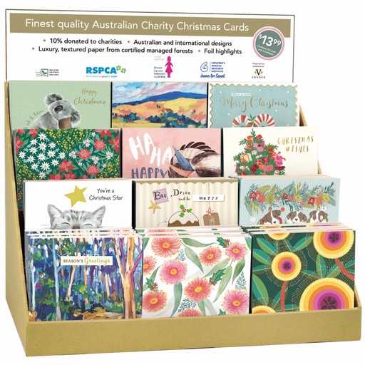 [VE-XCP-1T-26025-CD] Charity Christmas 2026 Counter Display Kit