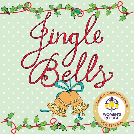 [VE-XCPNZ26007] Christmas Card Wallet-Women's Refuge-Jingle Bells