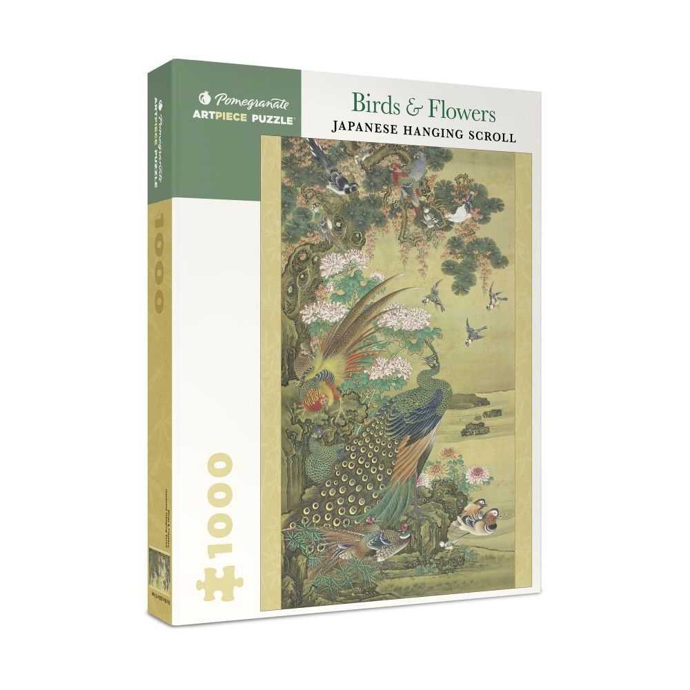 [PO-JP-2-AA1011] 1000-Piece Jigsaw Puzzle-Birds & Flowers