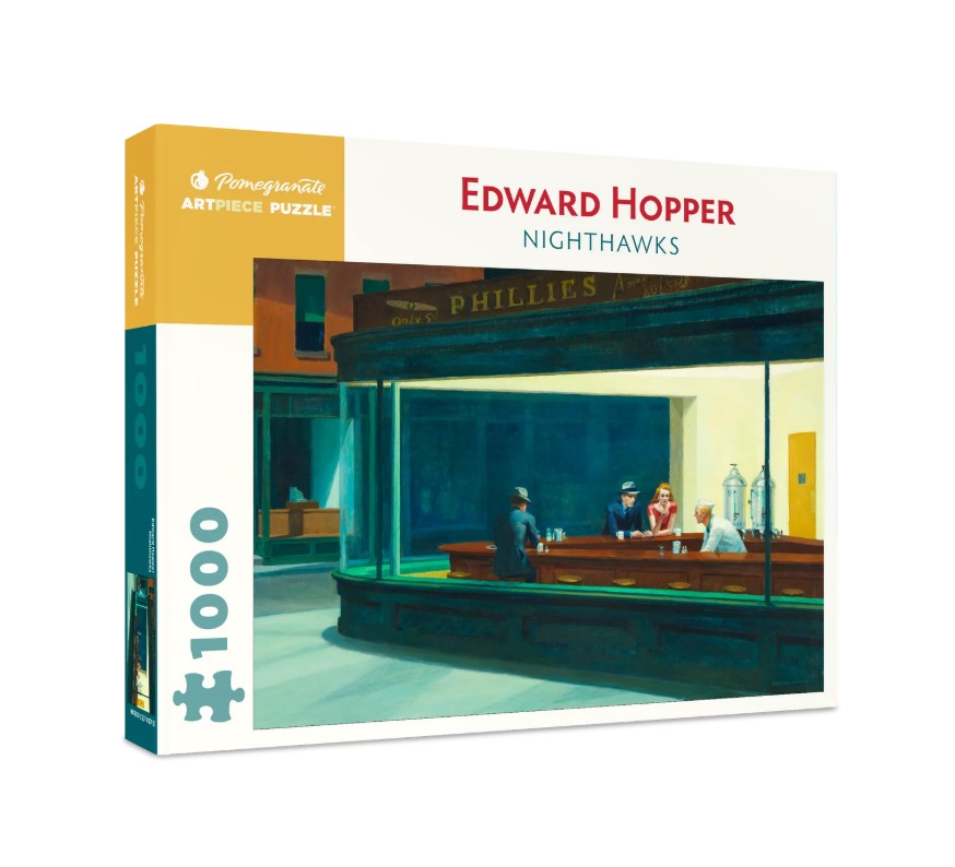 [PO-JP-2-AA1082] 1000-Piece Jigsaw Puzzle-Hopper-Nighthawks
