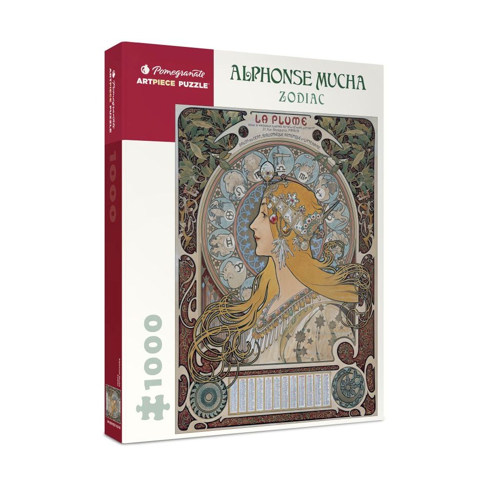 [PO-JP-2-AA1085] 1000-Piece Jigsaw Puzzle-Mucha-Zodiac