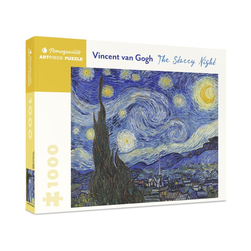 [PO-JP-2-AA1128] 1000-Piece Jigsaw Puzzle-Van Gogh-The Starry Night 