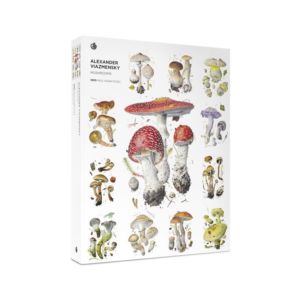 [PO-JP-2-AA1176] 1000-Piece Jigsaw Puzzle-Viazmensky-Mushrooms