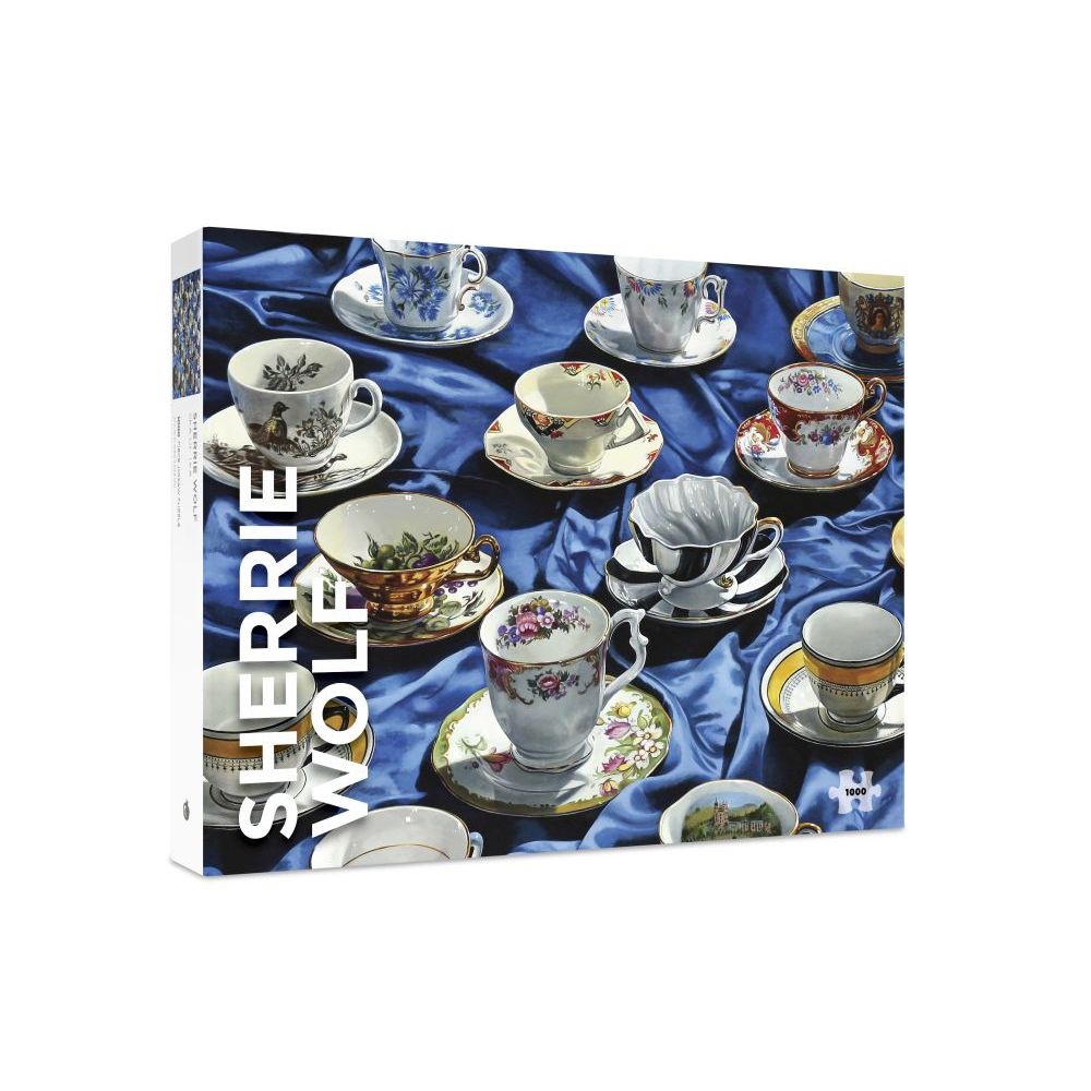 [PO-JP-2-AA1188] 1000-Piece Jigsaw Puzzle-Wolf-Sea of Tea