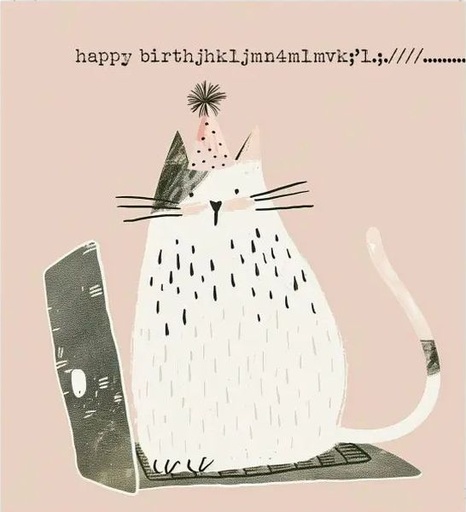 [AM-PD1616] Card-Happy Birthjhkljm