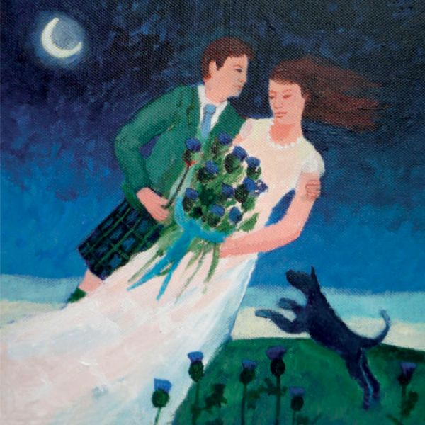 [CD-C-CDP107B-4] Card-Summer Wedding