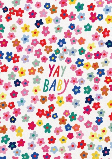 [OD-C-HAR09793] Card-Yay Baby
