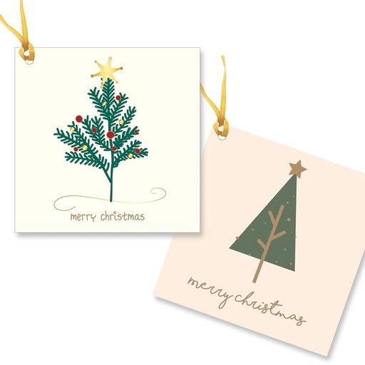 [VE-XCP-T-006] Christmas Gift Tags-Trees