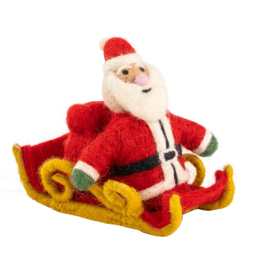 [GI-XD-DSC002] Charity Decoration-Felt-Santa Sleigh