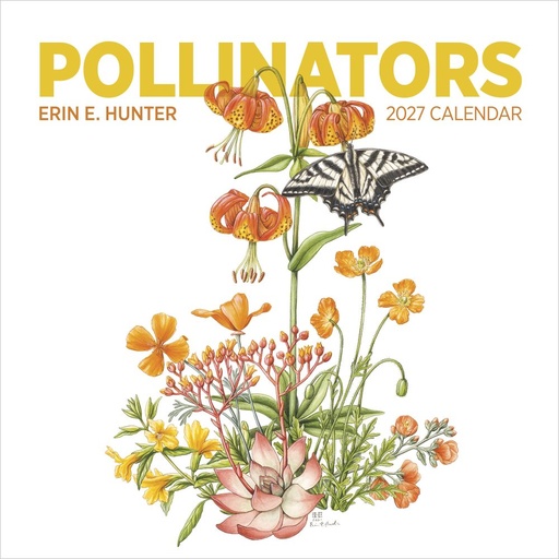 [E-PO-D27-CAL27107] Pomegranate 30x30 Cal-Pollinators