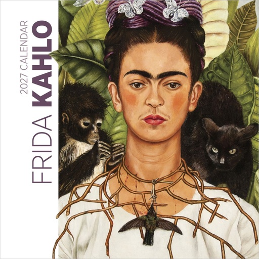 [E-PO-D27-CAL27108] Pomegranate 30x30 Cal-Frida Kahlo 