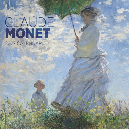 [E-PO-D27-CAL27129] Pomegranate 30x30 Cal-Claude Monet 