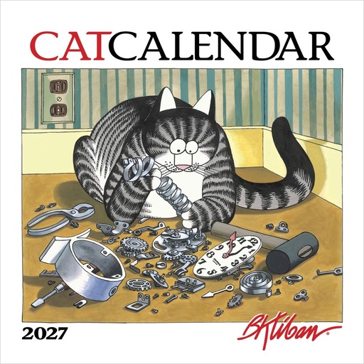 [E-PO-D27-CAL27139] Pomegranate 30x30 Cal-B. Kliban