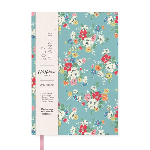 [I-ACK-D27-A5-13632] Cath Kidston A5 Soft Cover Diary-Clifton Rose