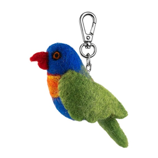[GI-KC-BA004] Key Chain-Felt Lorikeet