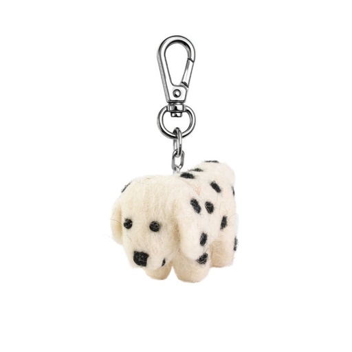 [GI-KC-AP003] Key Chain-Felt Dog Spot