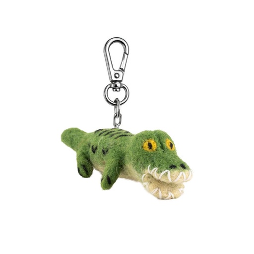 [GI-KC-AW013] Key Chain-Felt Crocodile