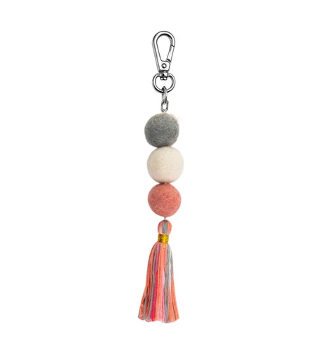 [GI-KC-OO002] Key Chain-Felt Balls